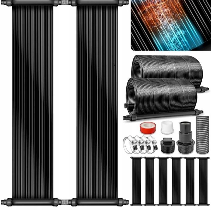 Zestaw kolektorów słonecznych do basenu tillvex 120x300 cm  WYPRZEDAŻ