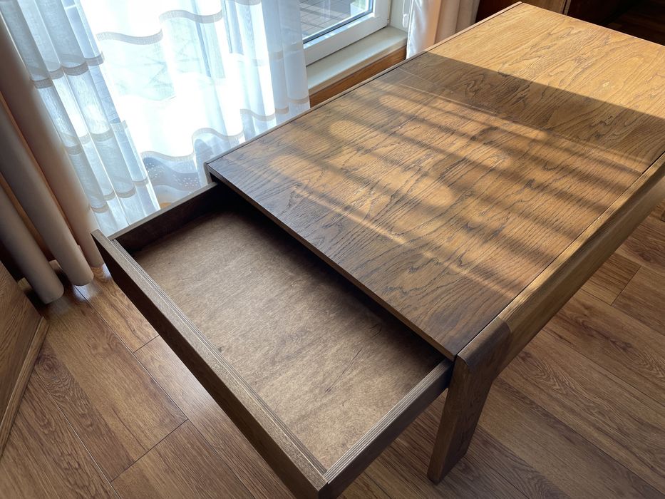 Drewniana ława stolik kawowy