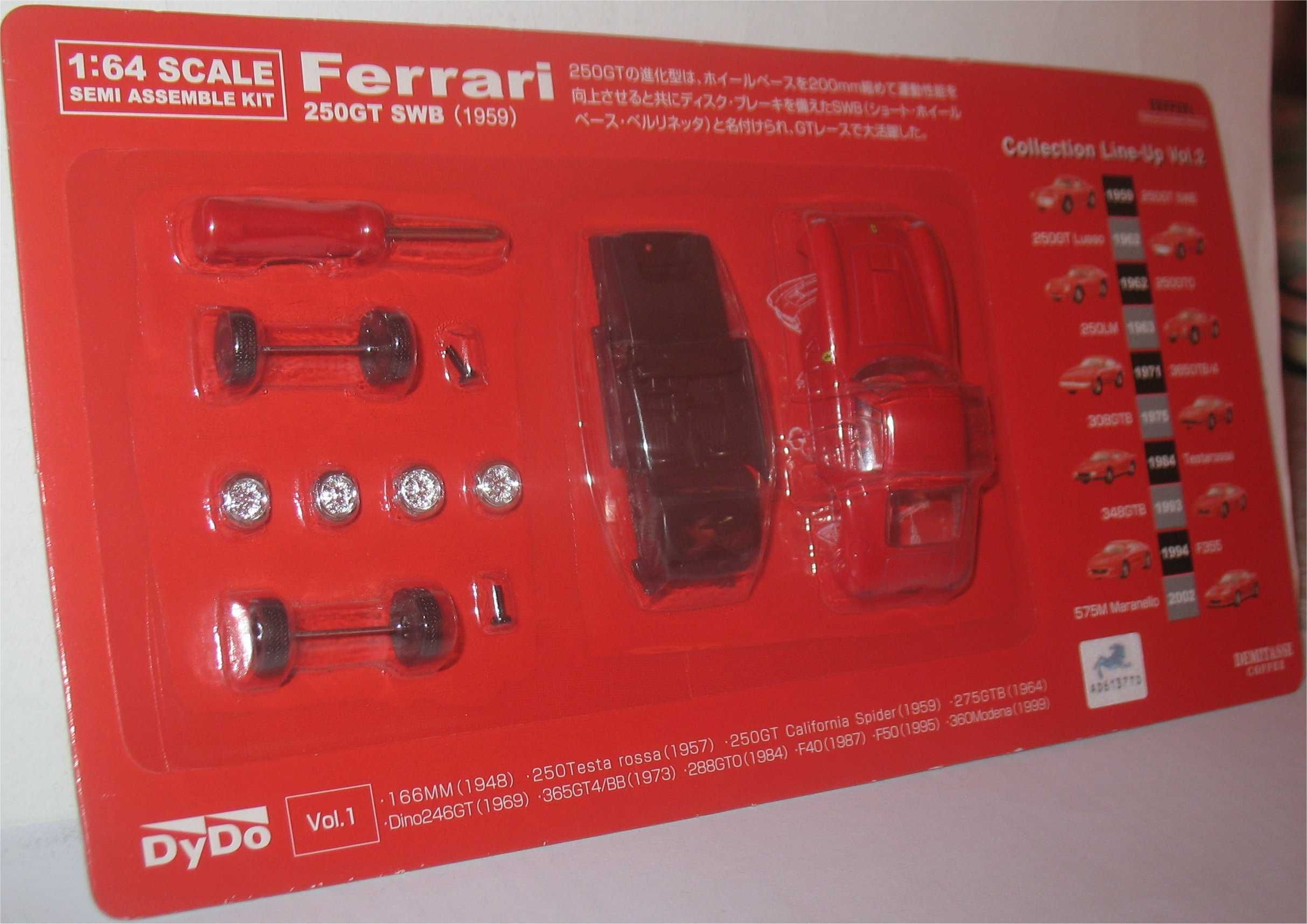 Dydo/Kyosho - Ferrari 250 GT SWB - 1959 (1/64)