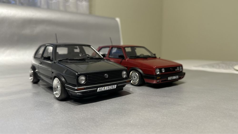 VW Golf 2 CL Norev 1/18 custom