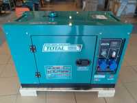 Дизельный генератор 6.5 кВт, бесшумный Total TP265001