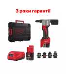 Заклепник, заклепочник акумуляторний Milwaukee M12 BPRT-201X