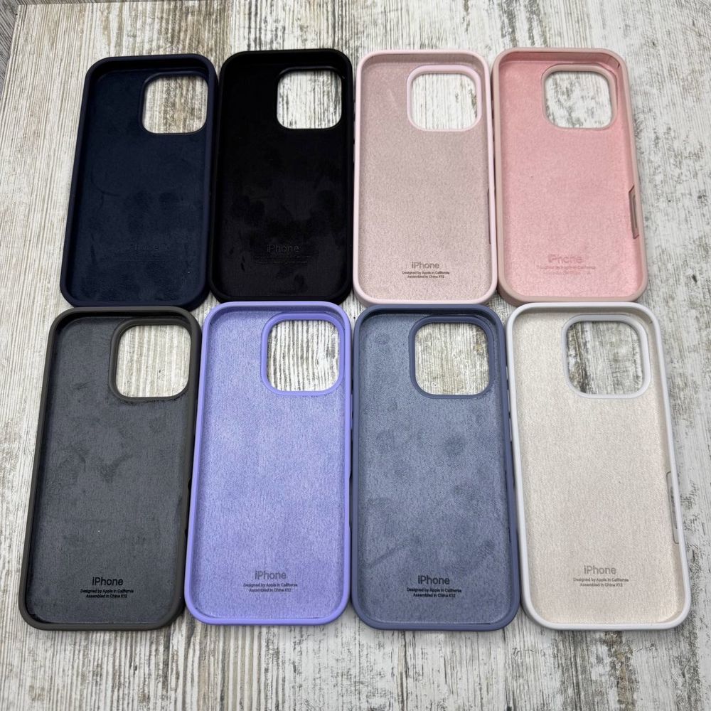 Чехол софттач Silicone Case на iPhone 16 Pro Max/ 16 Pro/ 16