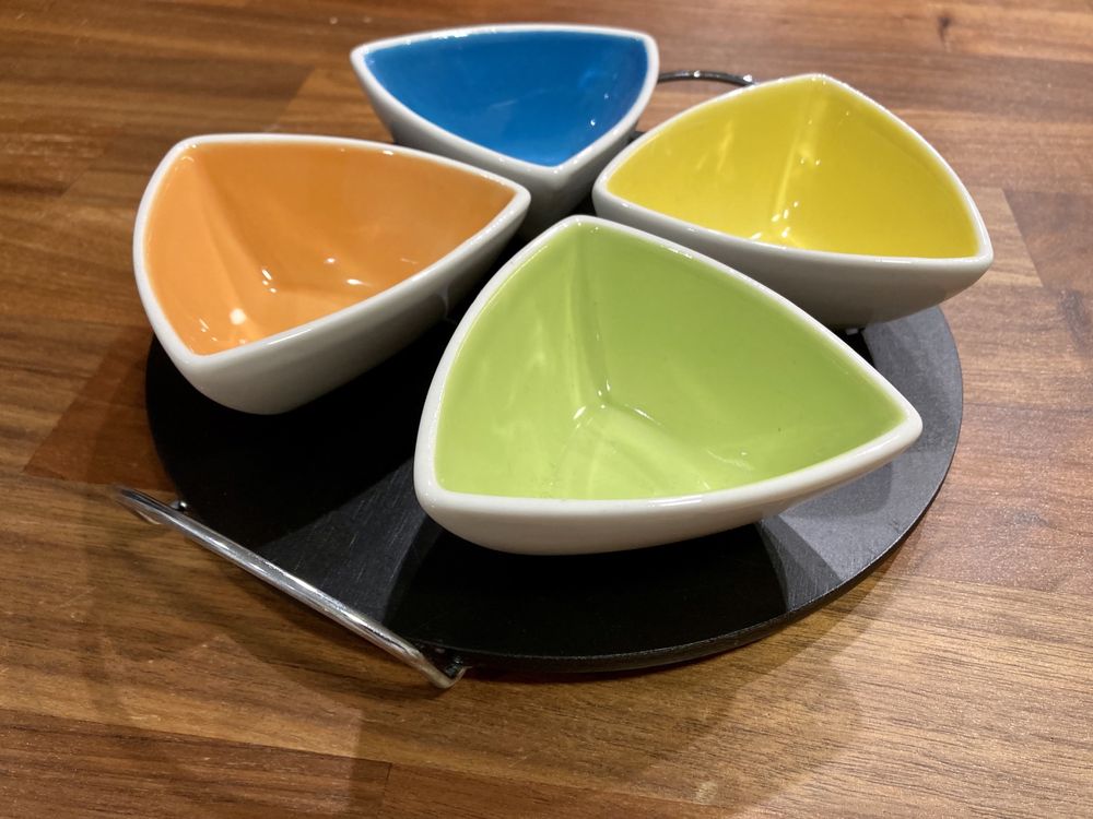 Conjunto taças para molhos