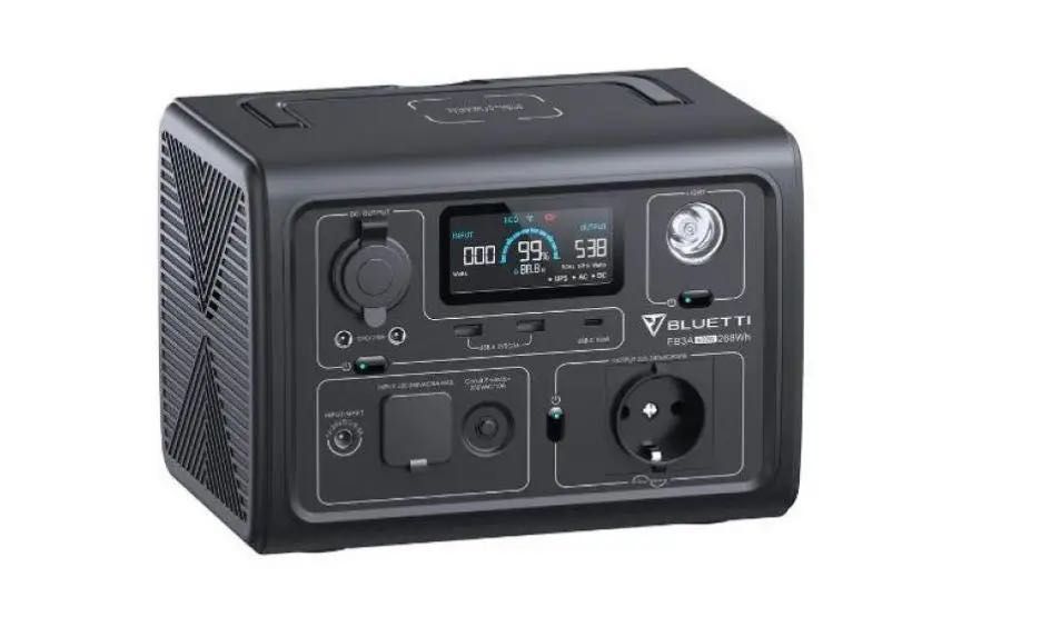 Портативна зарядна станція Bluetti EB3A 600W/268Wh