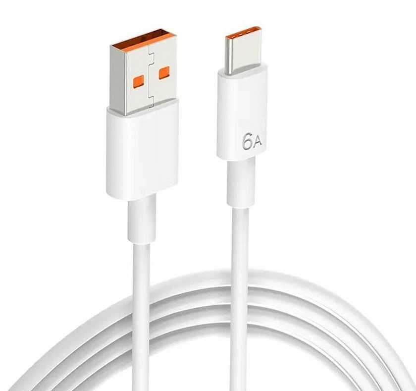 Kabel USB typ C GSM PC Pad PS5 XOne biały 1m * Video-Play Wejherowo