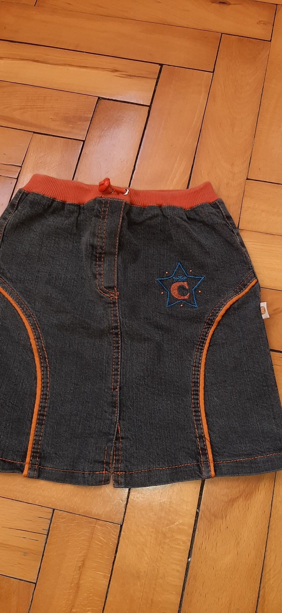 Spódniczka jeans 128