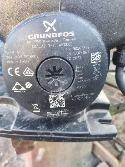 Hydrofor GRUNDFOS SCALA2 3-45A pompa hydroforowa