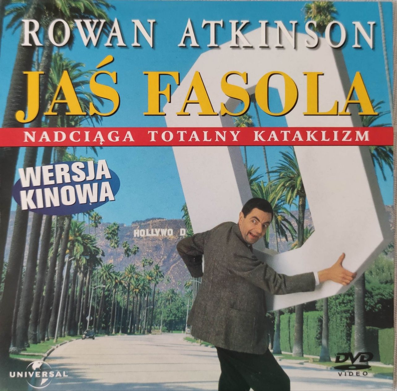 Film Jaś Fasola - Nadciąga totalny kataklizm płyta DVD lektor dla kino