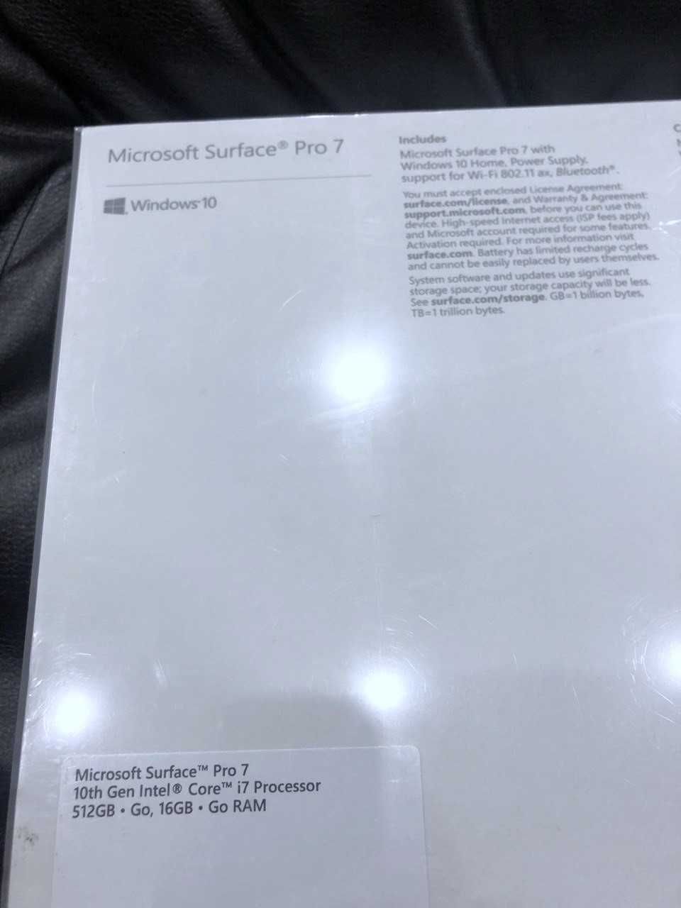 Планшет Microsoft Surface Pro 7 i7/16GB/512GB (Platinum)