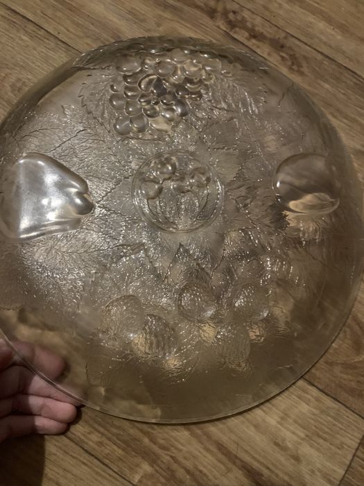 Блюдо стекло и тарелки