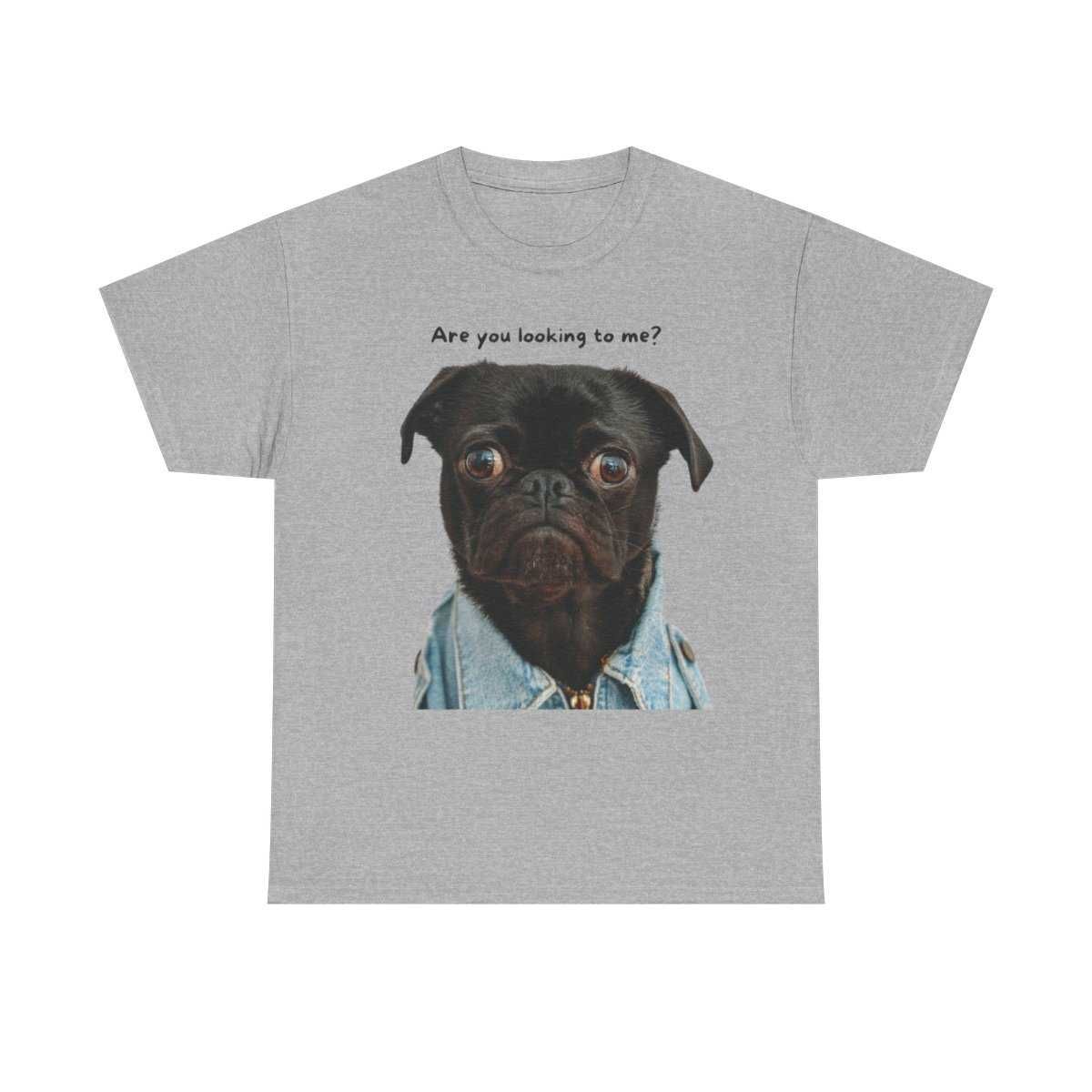 T-shirt algodão Unisexo Fun DOG