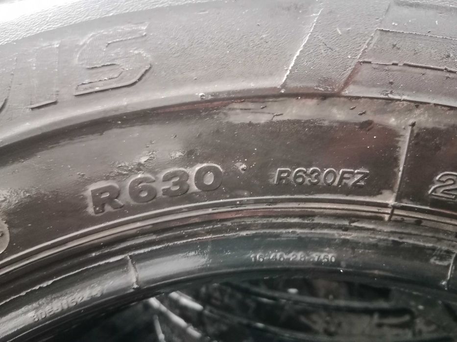 Opona używana 225/65R16C Bridgestone Duravis R630 1szt.