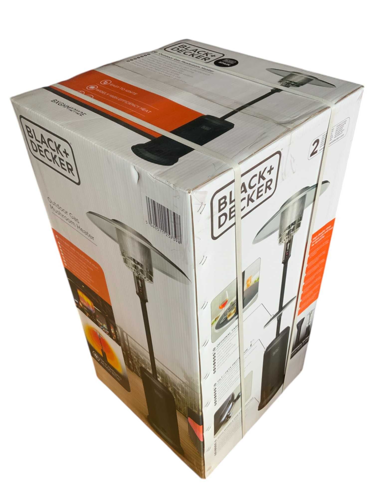 Aquecedor a gás exterior/esplanada Black&Decker 13kw