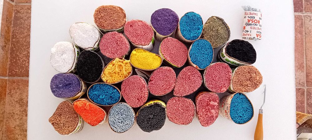 Conjunto Lãs e Agulha de Esmirrna