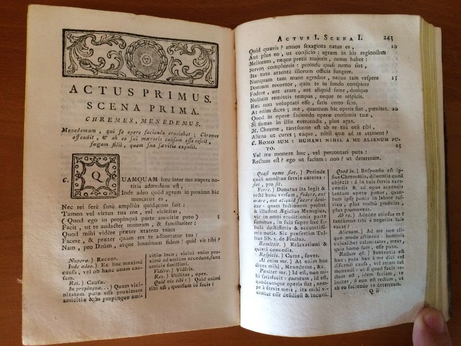 Publii Terentii Comoediae – Olisipone 1787