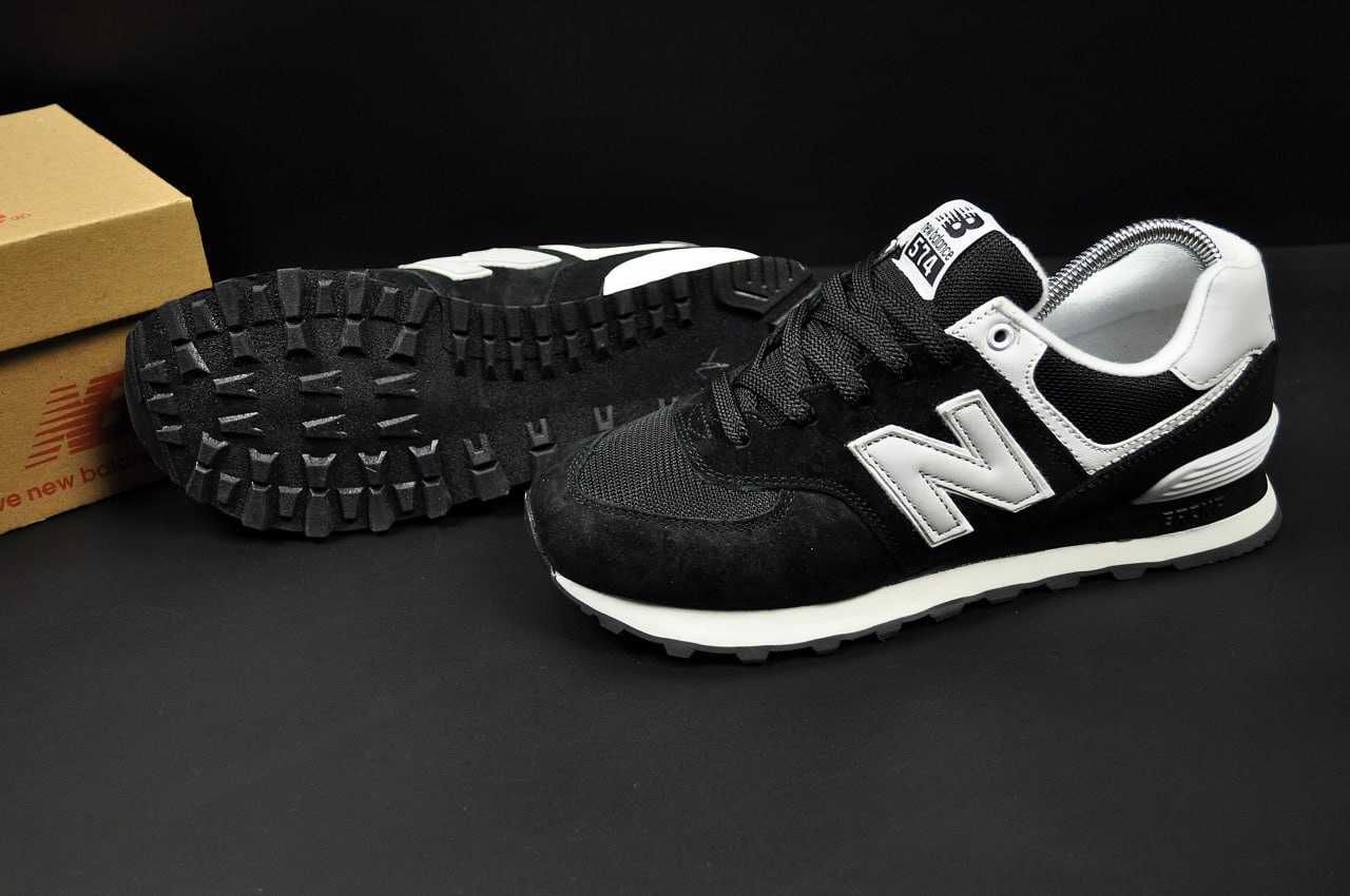 !SALE! New Balance 574 Black/White 36 37 38 39 40 41 42 43 44 45 46