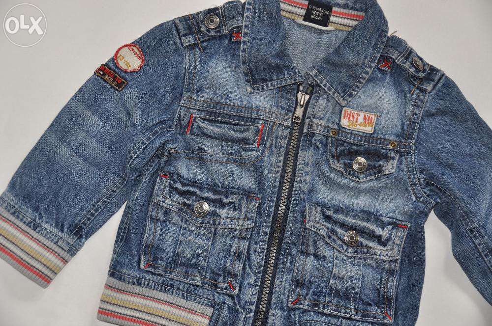 Kurtka jeans Next 86 cm - 12-18 m-cy
