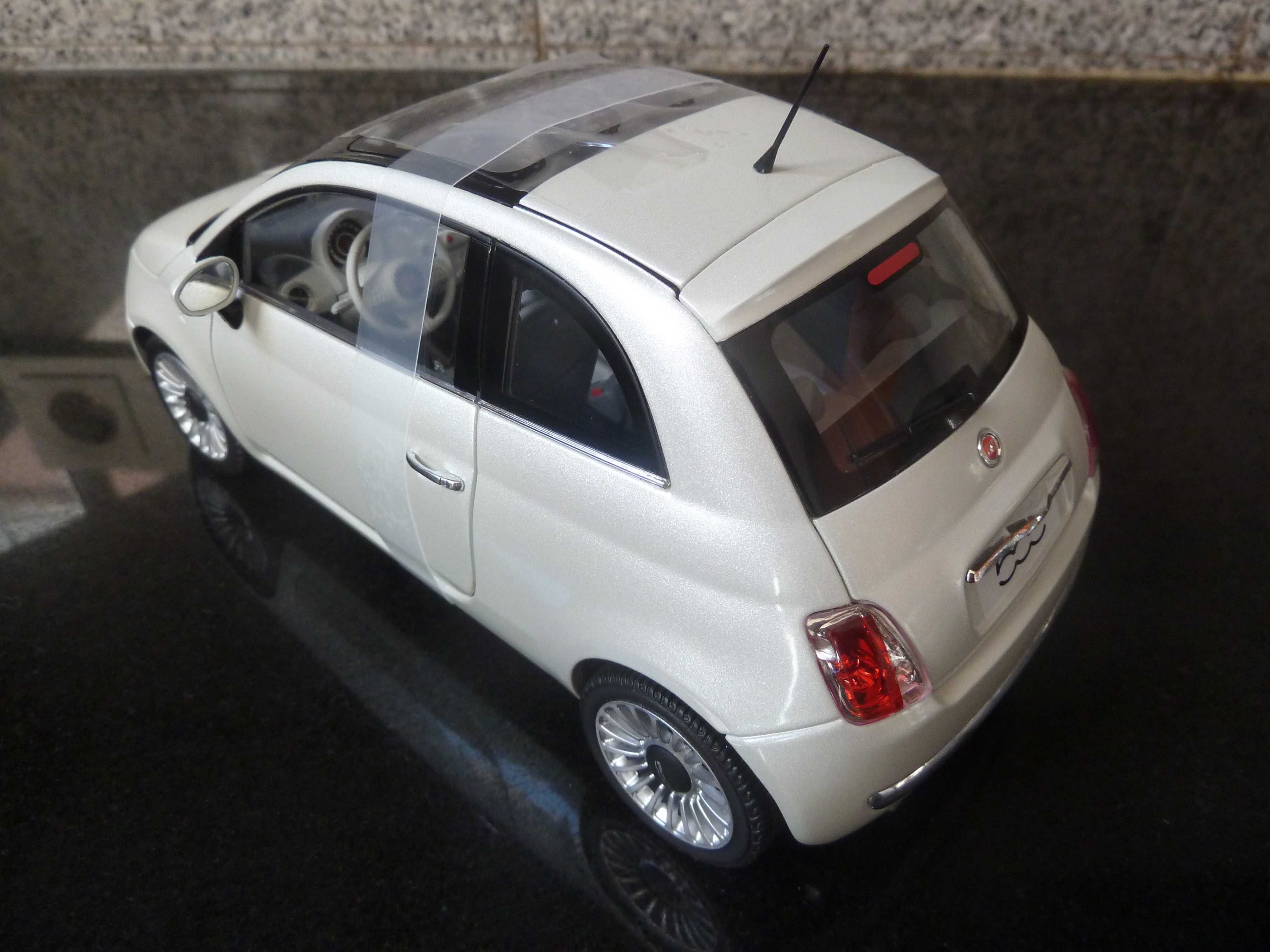 1:18 Norev, Fiat Nuova 500, AutoArt, Minichamps