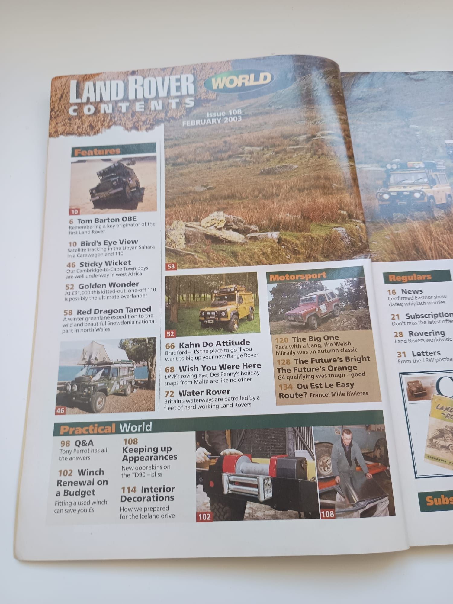 Land rover world ( sahara)