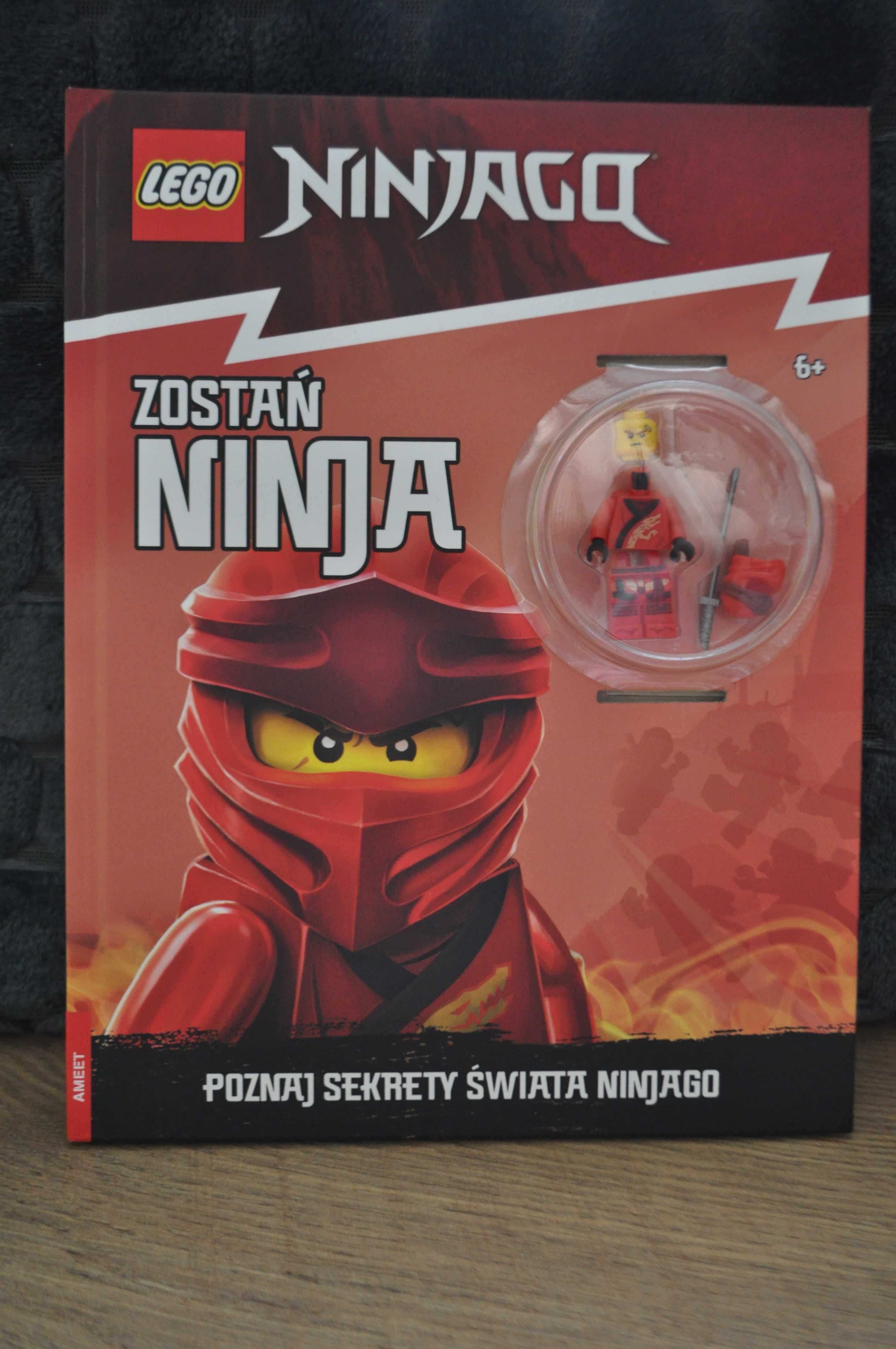 Nowa książka LEGO Ninjago Zostań Ninja + figurka Kai