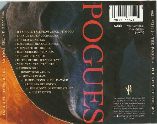 THE POGUES- THE REST OF THE BEST- CD-płyta nowa , zafoliowana