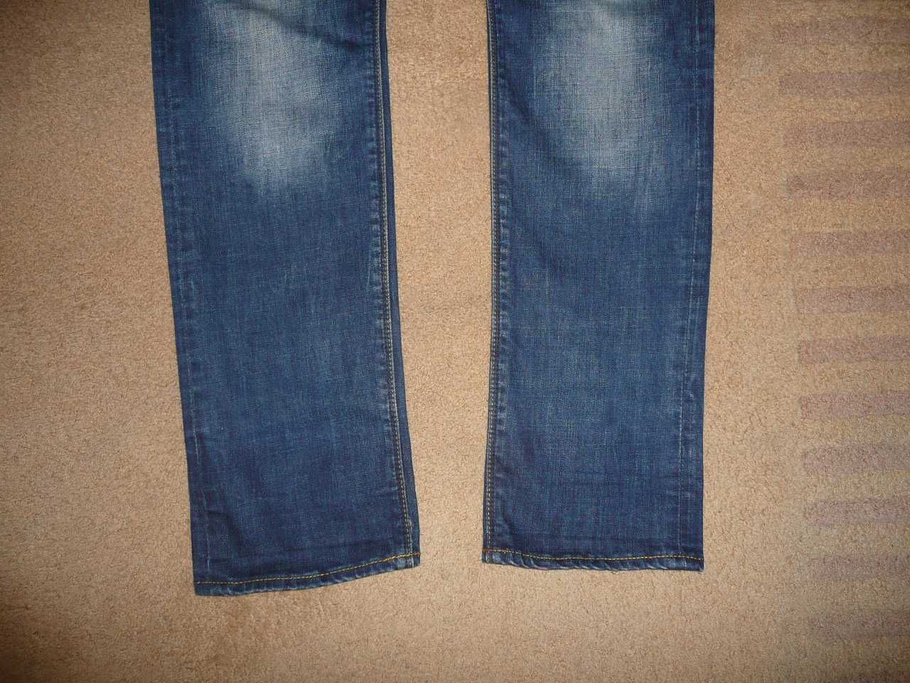 Spodnie dżinsy SUPERDRY W34/L32=46,5/107cm jeansy