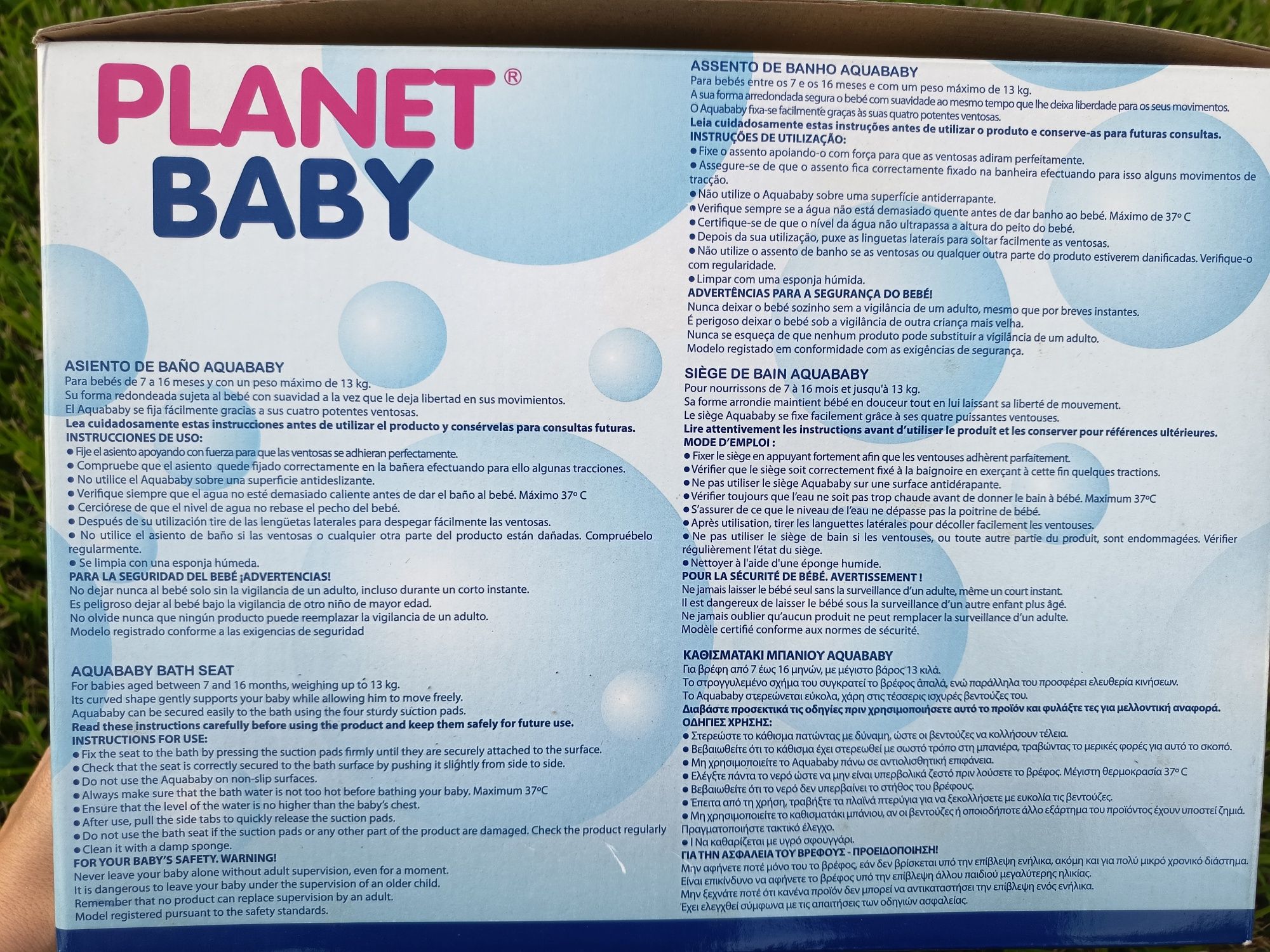 Banco de banho Planet Baby