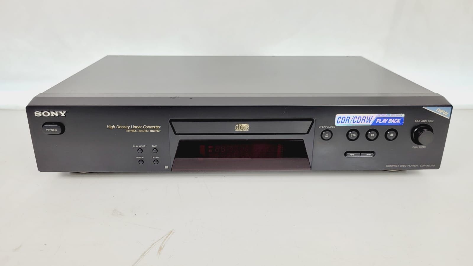 Sony cdp xe 370 odtwarzacz płyt CD czarny sprawny