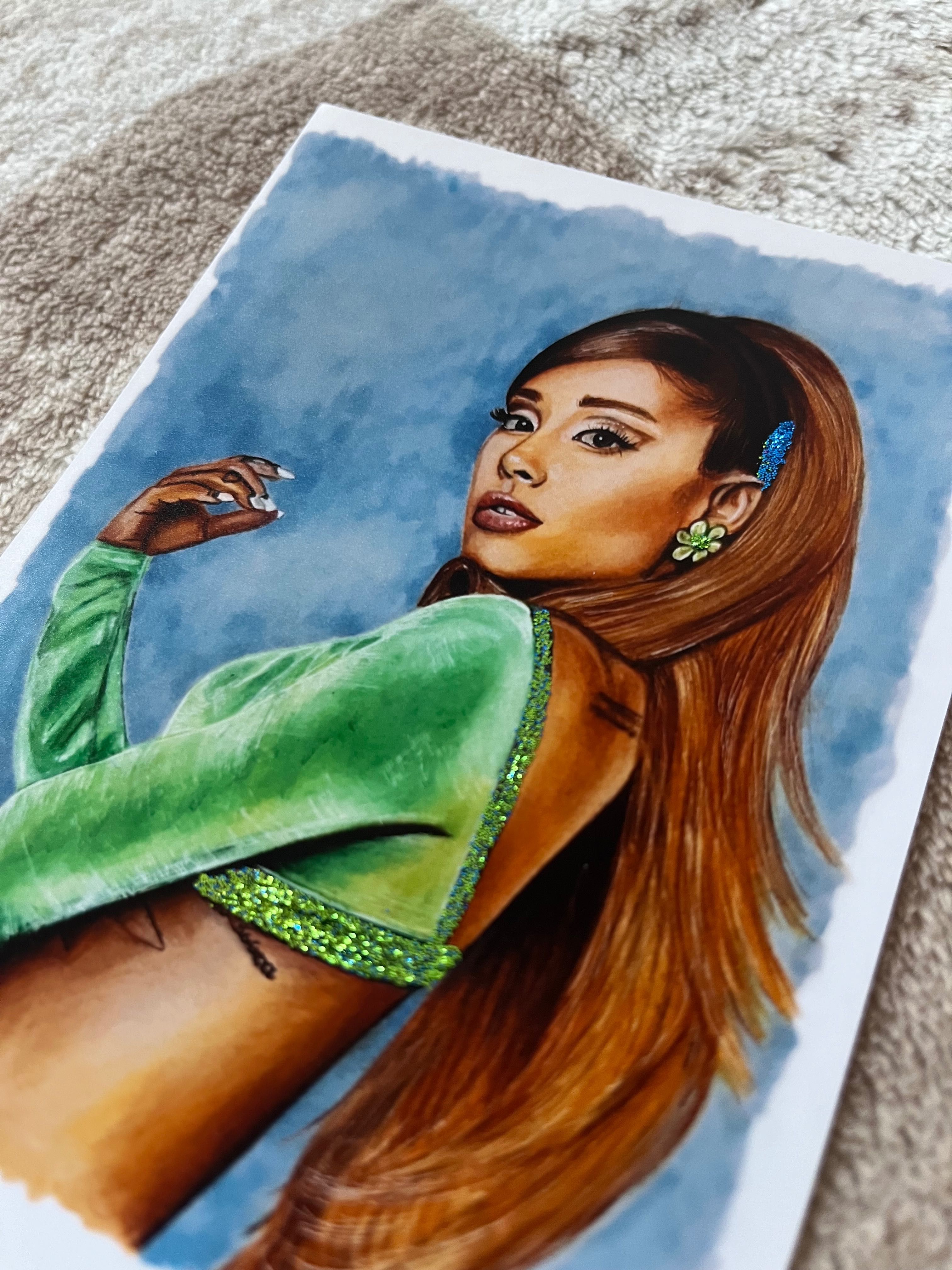 Print rysunku | Ariana Grande