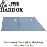 Lemiesz 16 Overum HARDOX 85004/P części do pługa 2X lepsze niż Borowe