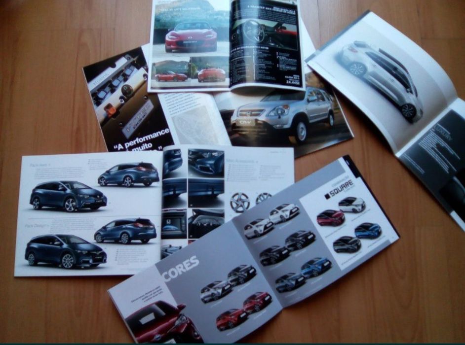 Catalogos Honda e Mercedes
