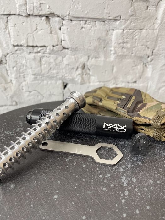 Глушник для АК, АКМ, АК74, АКС74У MAX 5.45 [M24X1,5]. Саундмодератор