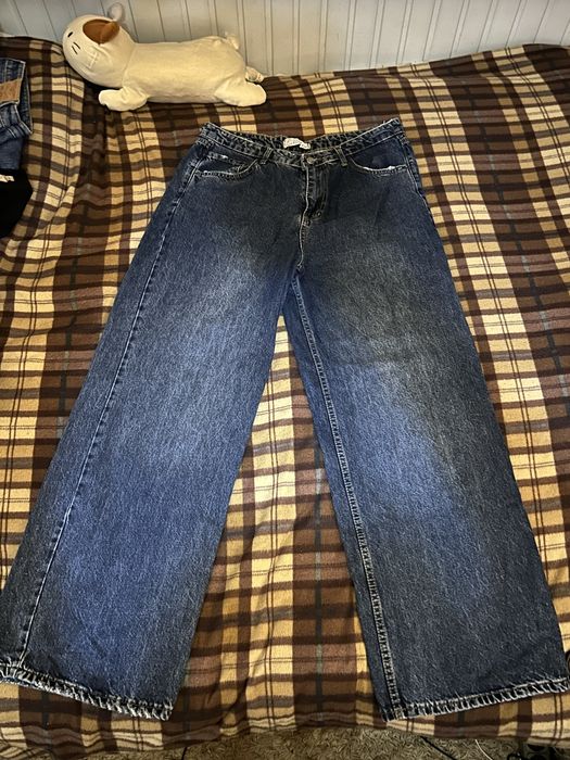 Темно-сині джинси