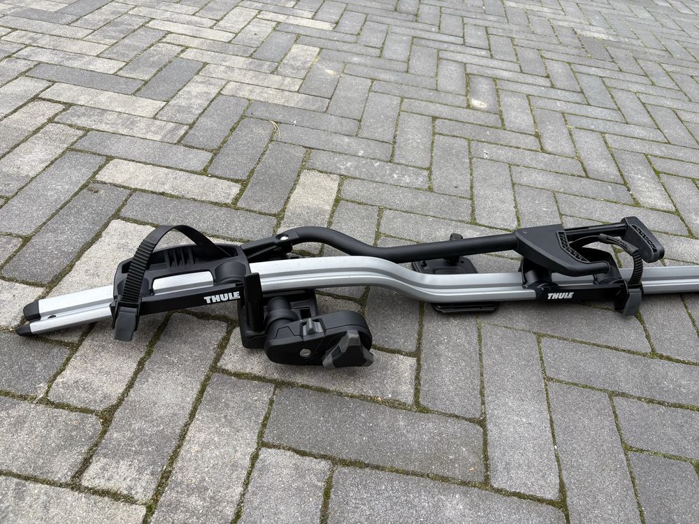 Super bagażnik dachowy rowerowy THULE PRORIDE 598, stan jak nowy