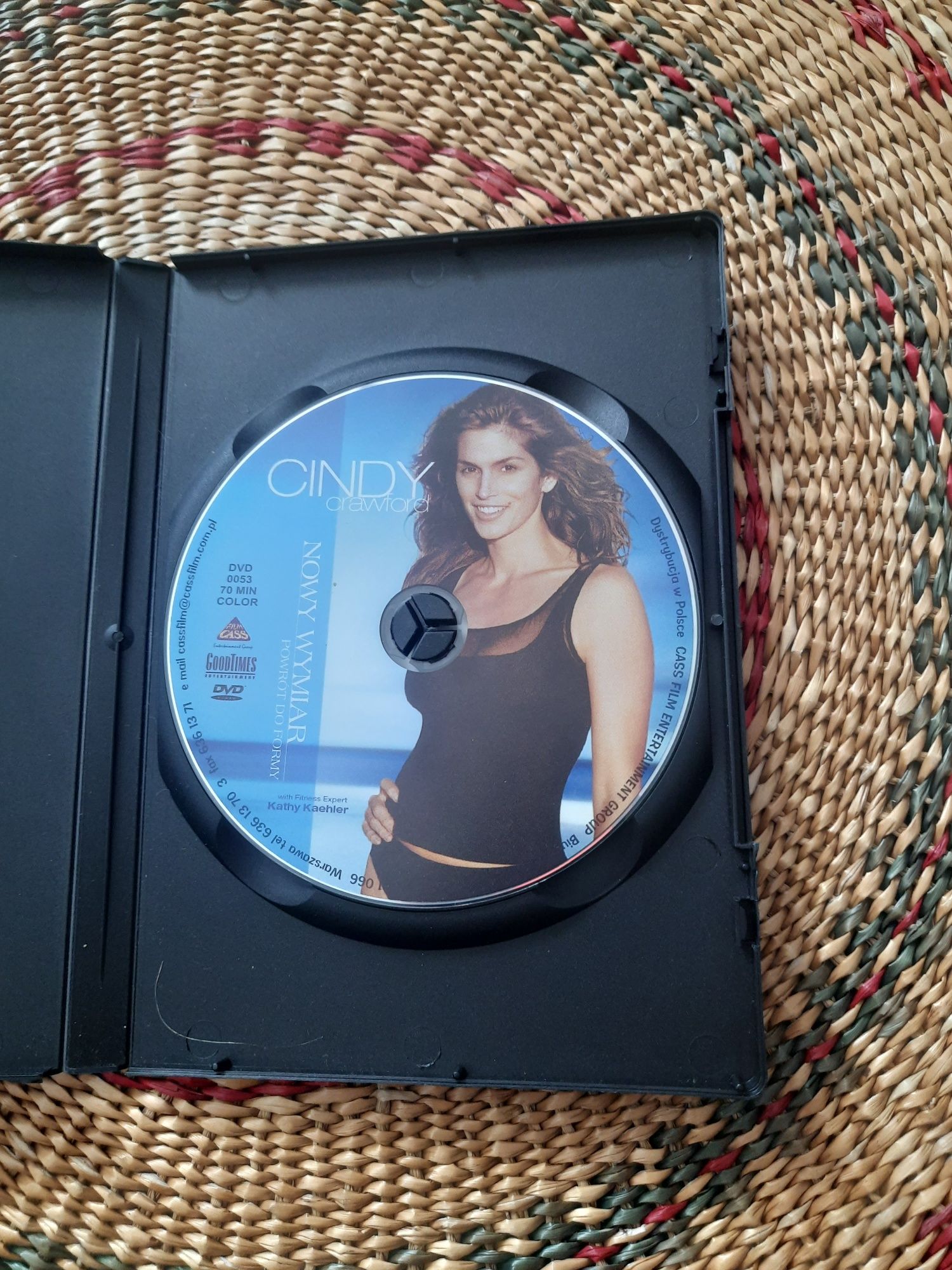 DVD z filmem Cindy Crawford - Nowy wymiar