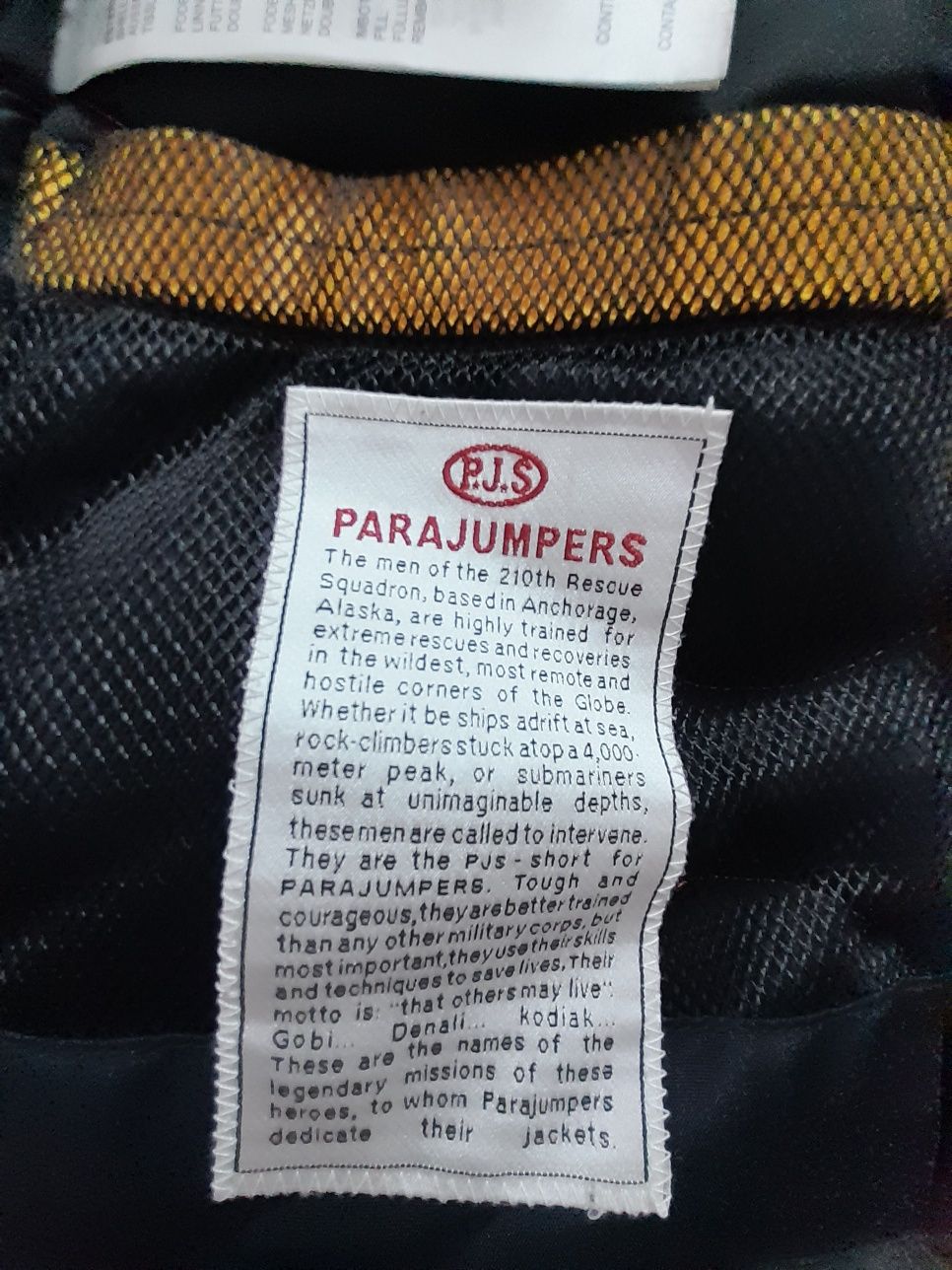 PARAJUMPERS внутренний подклад 90% пух р. XXL