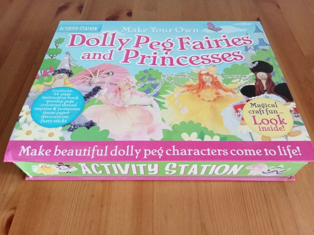 Dolly Peg Fairies...zestaw do samodzielnego montażu laleczek