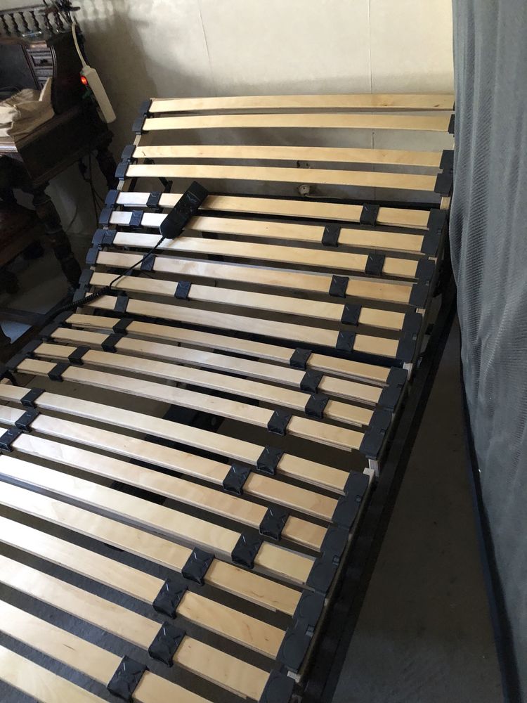 Cama de estrado articulado 105x200 cm Mediterraneo Ergomed