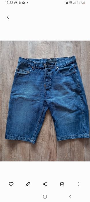 Spodenki krótkie spodnie męskie młodzieżowe Pull and Bear 40