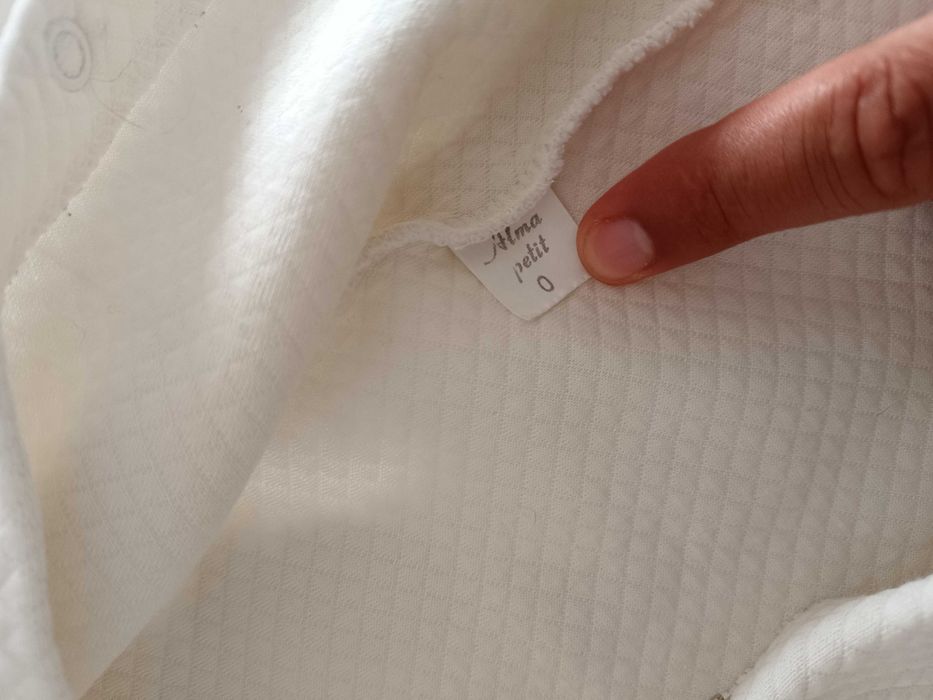 Babygrow algodão grosso tamanho 0