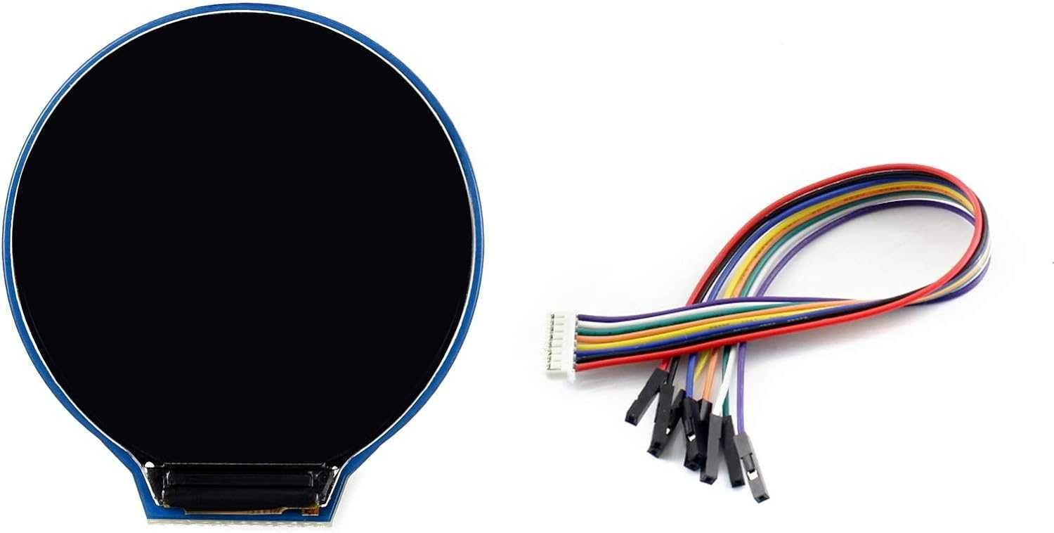 Waveshare 1,28-calowy okrągły wyświetlacz modułu LCD dla Raspberry Pi