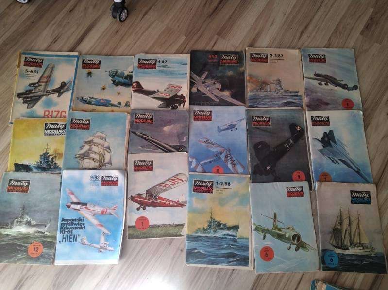 Samoloty statki do skladania stare prl unikaty