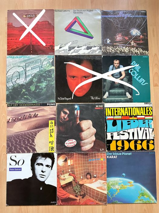 Платівки Amiga вініл
