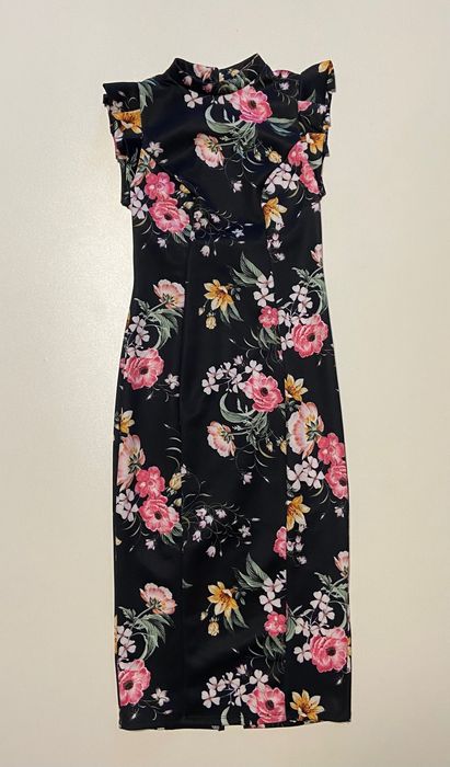 ASOS M Женское платье футляр сарафан цветы m asos асос цветочное