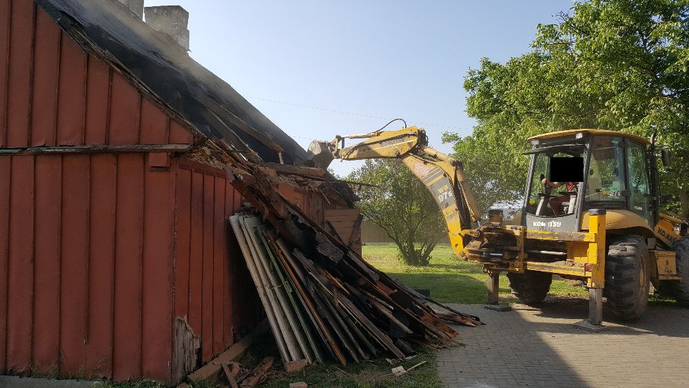 Rozbiórka, rozbiórki wyburzenia domów, budynków