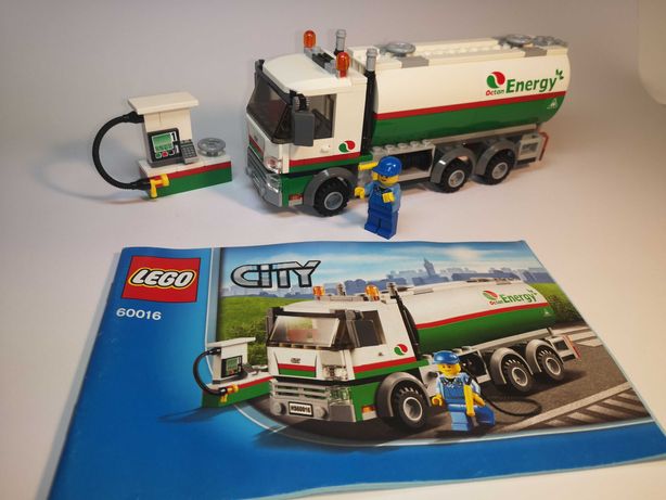 LEGO 60016 City Cysterna - kompletne w bdb stanie