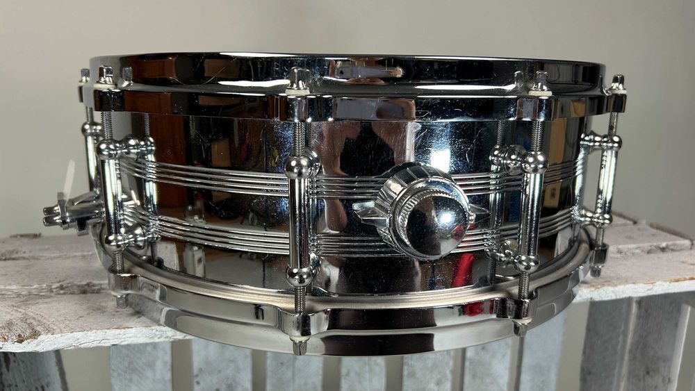 Tama King-Beat Imperialstar 14''x5'' Vintage 70s - SN61884 - Werbel 2