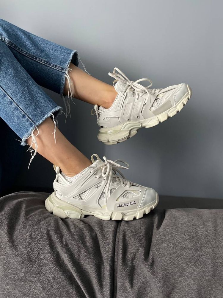 Buty sneakersy Balenciaga Track white