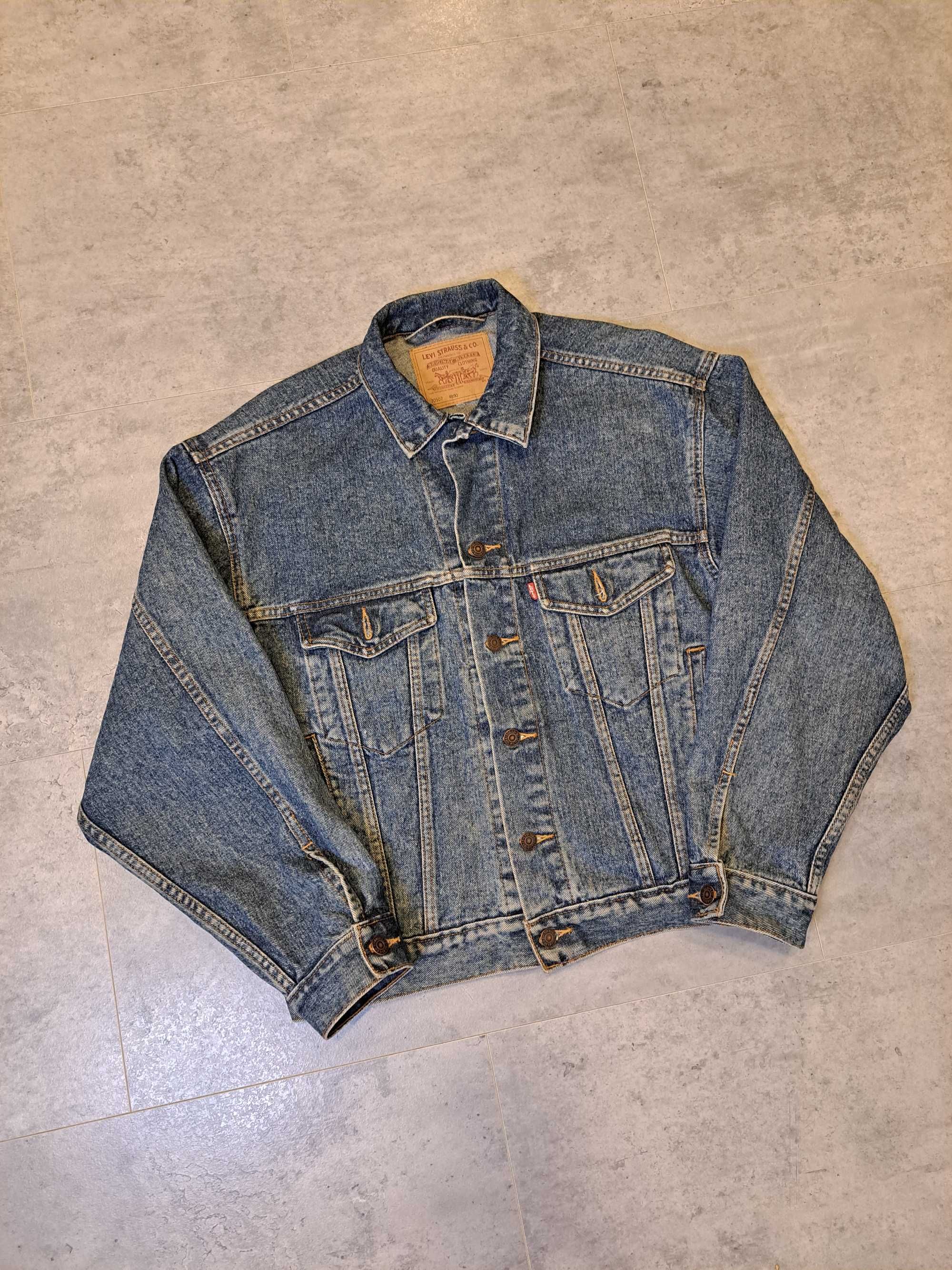 Vintage Kurtka Levi's Levis Dżinsowa Wiosenna